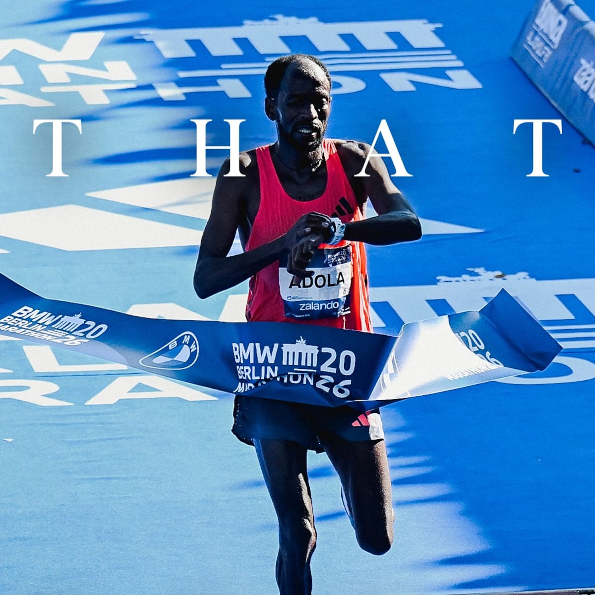 El evento deportivo coronó en la categoría masculina al experimentado corredor etíope Guye Adola Idemo (Foto: Instagram/@berlinmarathon)
