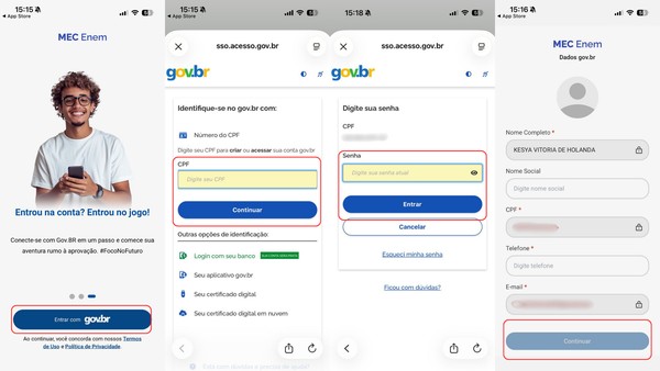 MEC Enem: veja como funciona o app, seus simulados e redações para a prova