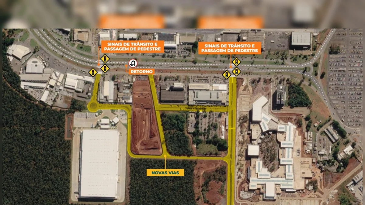 Aeroporto de Brasília terá novas vias de acesso; veja como fica o trânsito