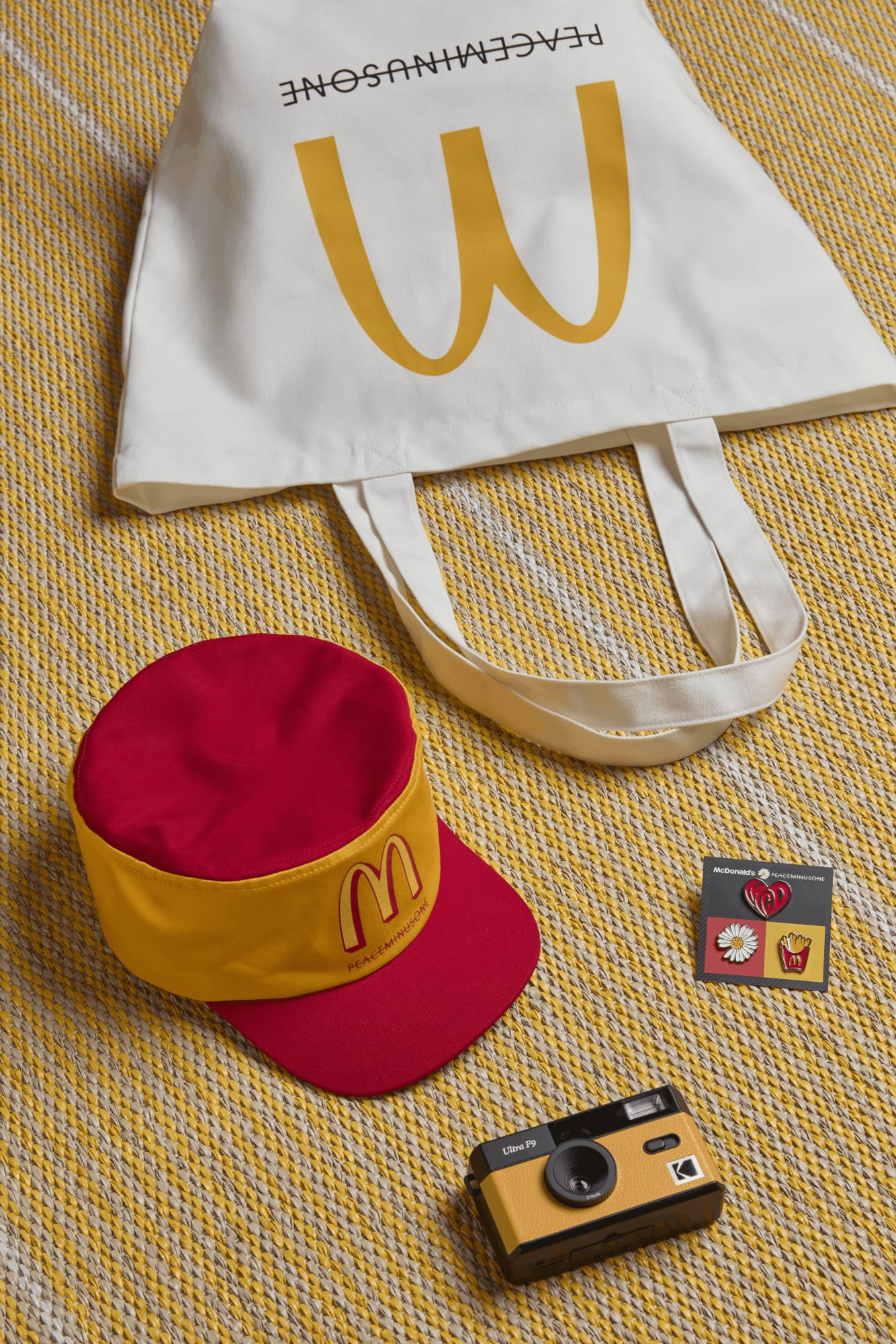 Exclusive merchandise in the collaboration. (Photo: McDonald's Singapore)