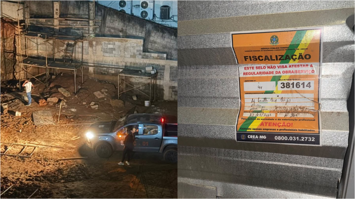 Desabamento provoca interdição de sete imóveis e deixa 19 moradores fora de casa em Nova Lima
