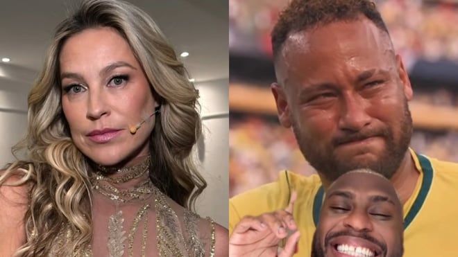 Luana Piovani compartilha vídeo tirando sarro da aparência de Neymar: ‘Corote de melancia’