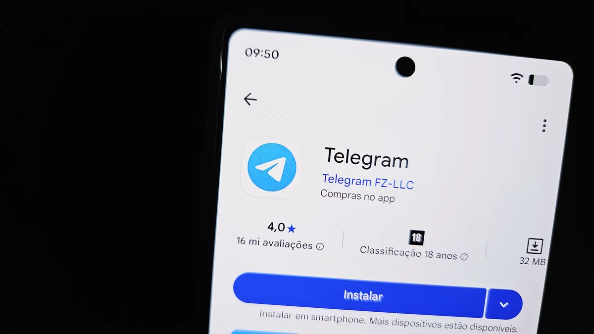 Imagem da matéria: Telegram caiu? App apresenta instabilidade nesta segunda-feira (26)