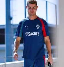 Cristiano Ronaldo abandonou a seleção após desentendimento com Jorge Jesus - Foto: Reprodução / Redes sociais / Jogada10