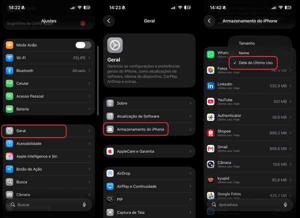 Celular com memória cheia? Veja o que apagar sem perder fotos importantes