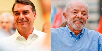 Fim da escala 6x1 no Senado hoje abre campanha de 2º turno entre Flávio Bolsonaro e Lula. Fotos: Vittor Sales/Divulgação Campanha Flávio Bolsonaro e Ricardo Stuckert Foto: Vittor Sales/Divulgação Campan / Estadão