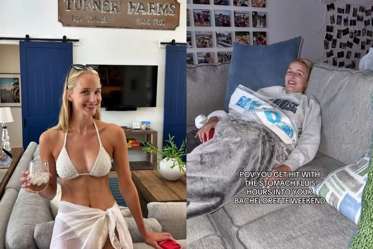 Imagem da matéria: Noiva fica acamada durante despedida de solteira e amigas continuam a festa