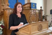 Carla Zambelli em Roma em julho deste ano