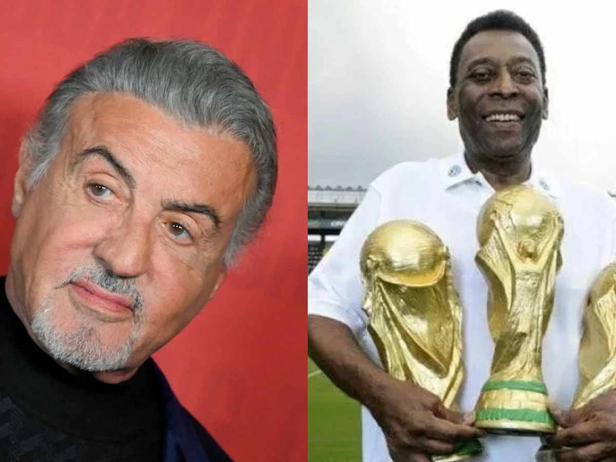 Sylvester Stallone relembra história inusitada com Pelé: "Quebrou meu dedo"