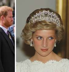 William e Harry já falaram publicamente sobre a perda Foto: Montagem/Fotos: Emilio Morenatti - WPA Pool/Getty Images e Terry Fincher/Arquivo Princesa Diana/Getty Images