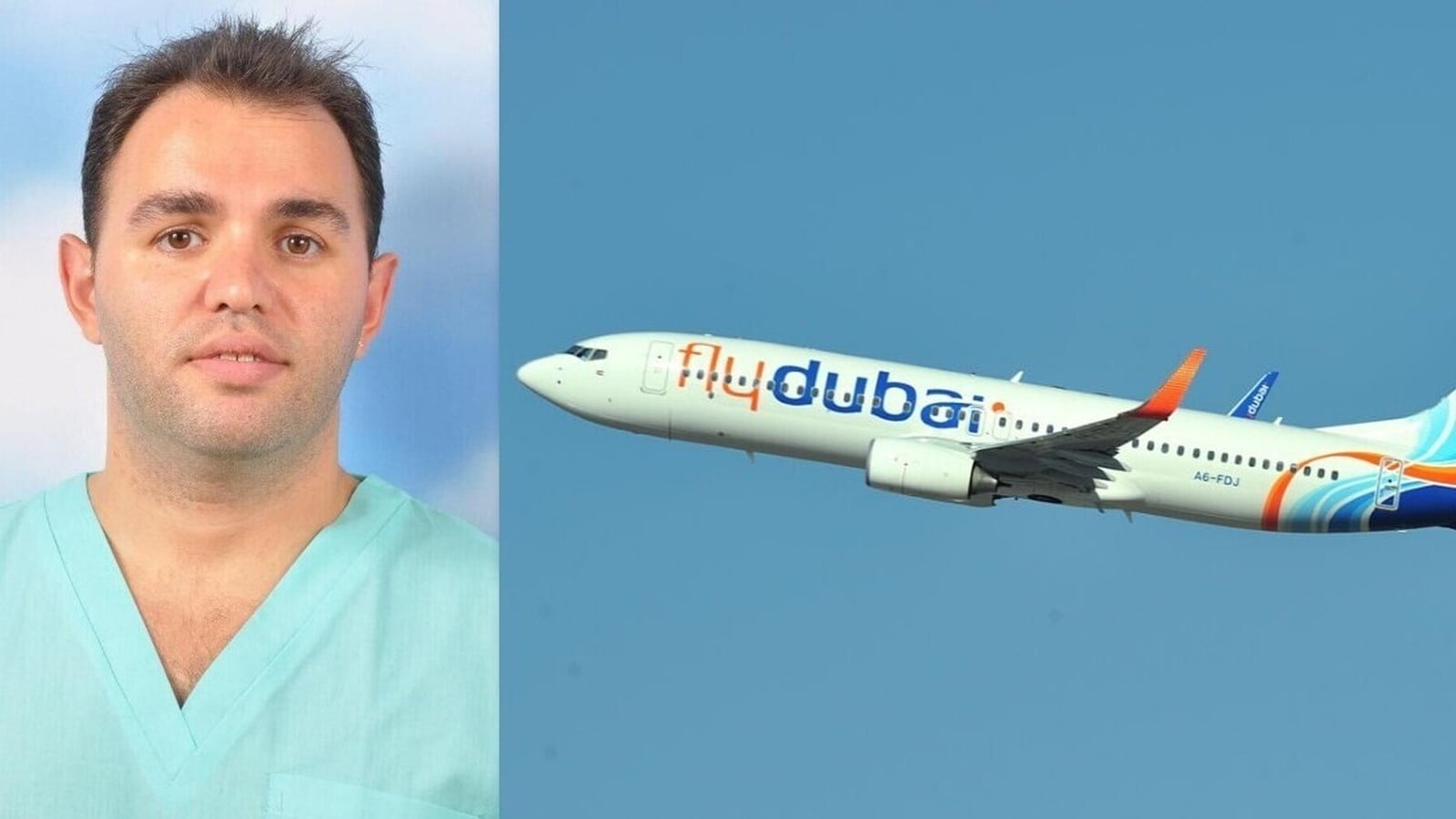 Um dentista georgiano relembra ter tratado um piloto ferido durante o ataque à cabine da Flydubai