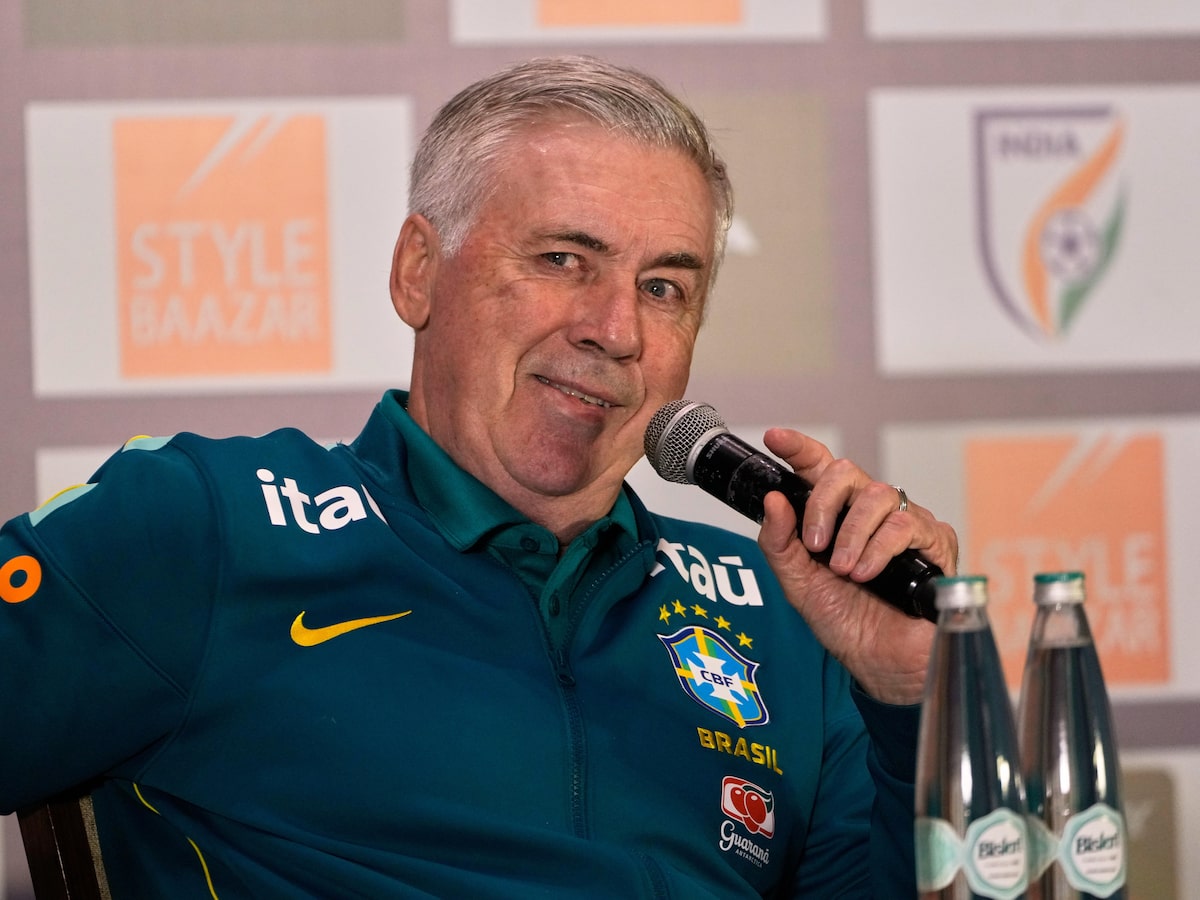 Ancelotti diz que sai satisfeito de Data Fifa e projeta futuro da seleção: ‘Quero ver outros jovens’