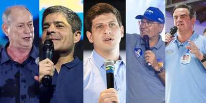 Os figur&otilde;es da pol&iacute;tica nordestina que emergiram das urnas derrotados no domingo, 4 Foto: Reprodu&ccedil;&atilde;o/Redes sociais