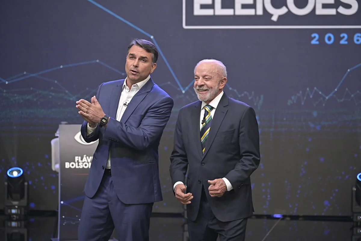 Pesquisa interna do PT mostra como indecisos viram Lula e Flávio no debate