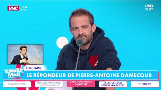 Le répondeur de Pierre-Antoine Damecour - 05/10