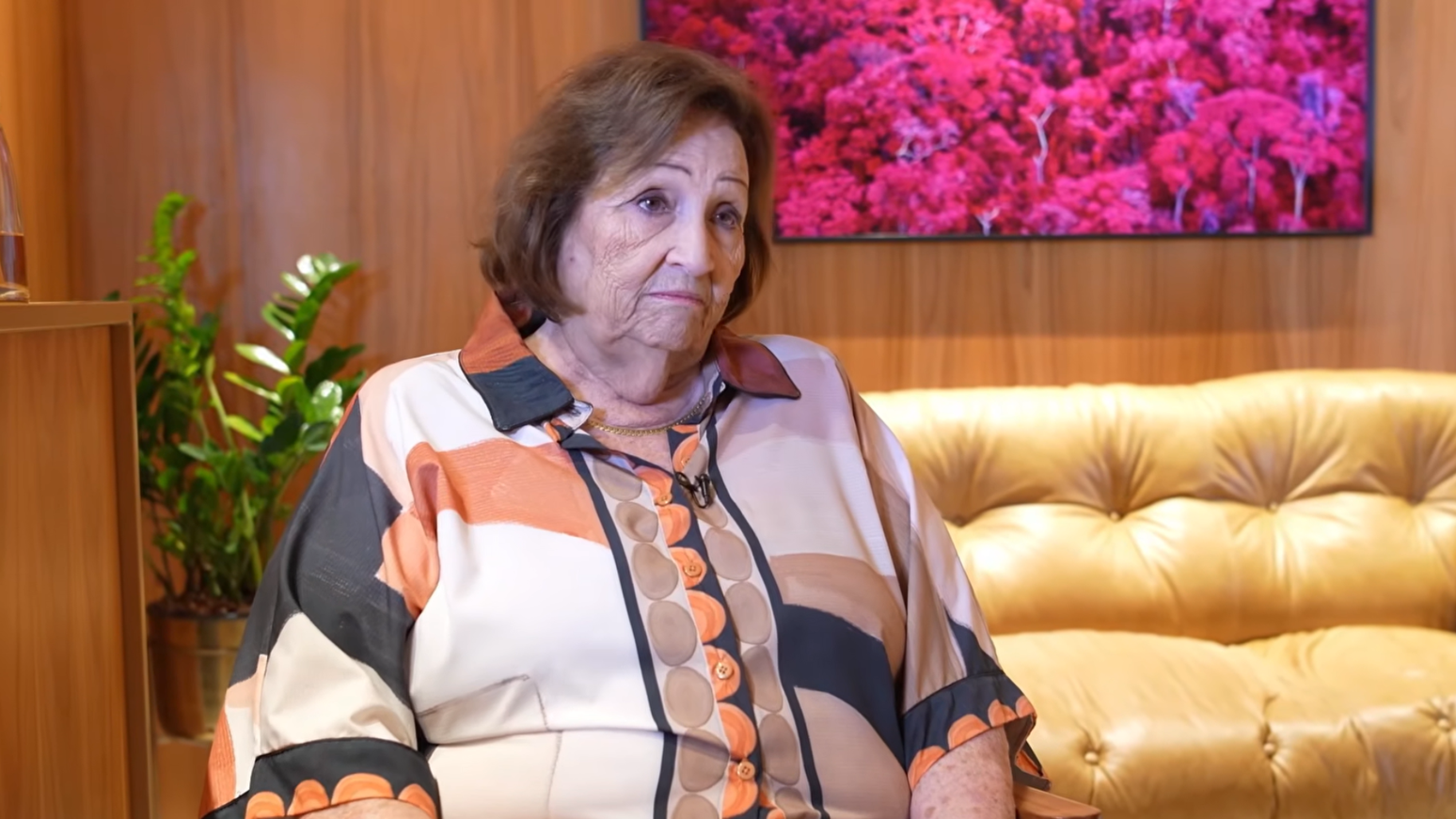 D&eacute;a L&uacute;cia Amaral em v&iacute;deo de propaganda eleitoral a favor de Lula